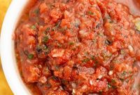 The Ultimate Homemade Restaurant Salsa