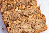 Wholesome Spiced Gluten Free Zucchini Loaf