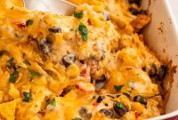 Cheesy Mexican Chicken Casserole