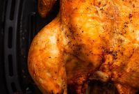 Golden Crispy Air Fryer Whole Chicken Simplified