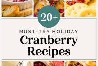 Savor the Season: Unforgettable Cranberry Delights