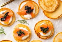 Cocktail Blini For Caviar and Beyond