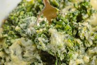 Creamy Spinach Cheese Gratin
