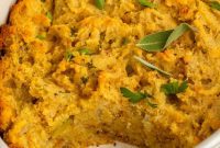 Authentic Southern Cornbread Dressing