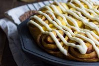 Autumn Vegan Pumpkin Cinnamon Buns
