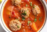 Hearty Mexican Albondigas Soup