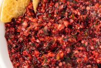 Zingy Cranberry Salsa