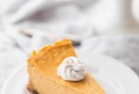 Velvety Vegan Pumpkin Spice Cheesecake