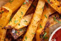 Keto-Friendly Rutabaga Fries