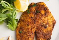 Golden Air Fryer Tilapia