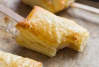 Golden Apricot Brie Puffs