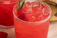 Rosemary Raspberry Elixirs
