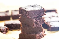 Decadent Fudgy Brownies, Naturally Sweetened