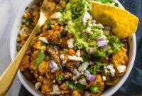 Flavorful Chipotle Tofu Fiesta Bowl