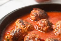 Wholesome Whole30 Meatballs in Rich Marinara