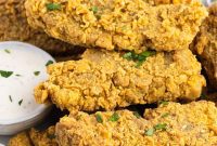 Crispy Seitan Chicken Tenders