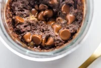 Guilt-Free Chocolate Peanut Butter Mug Cake