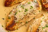 Creamy Garlic Herb Chicken