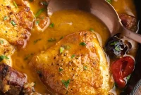 Zesty Rustic Chicken Skillet
