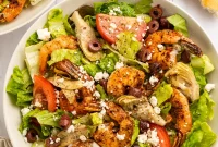 Blackened Shrimp and Avocado Salad