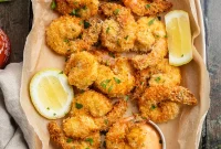 Crispy Air Fryer Shrimp with Sriracha Mayo