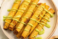Crispy Air Fryer Frozen Taquitos Corn or Flour