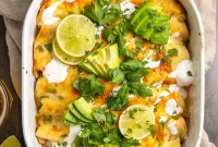 Decadent Shrimp and Cheese Enchiladas