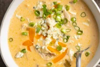 Creamy Buffalo Chicken Soup