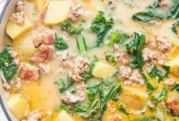 Creamy Dairy Free Zuppa Toscana