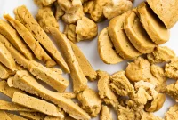 Make Seitan Shredded Strips Nuggets Loaves