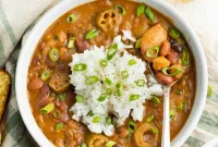 Hearty Cajun 15-Bean Vegetarian Gumbo