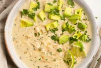 Creamy Whole30 White Chicken Chili