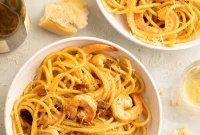 Creamy Shrimp Carbonara