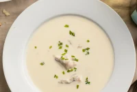 Hollywood Brown Derby’s Signature Oyster Brie Soup