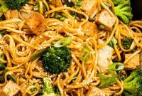Ultimate Stir Fry Noodles with Tofu or Chicken