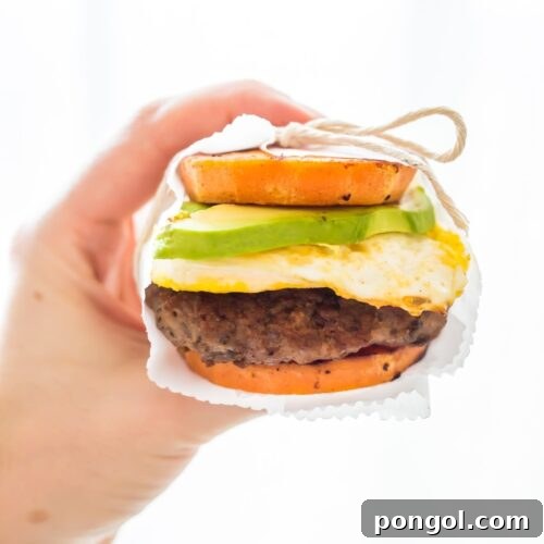 Whole30 Breakfast Sandwiches