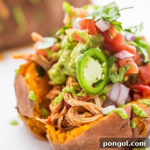 Whole30 Mexican stuffed sweet potatoes