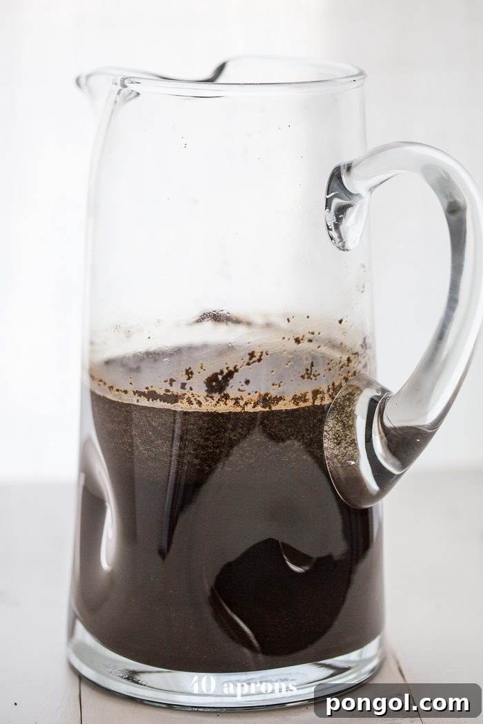 Step-by-step guide on how to cold brew coffee at home