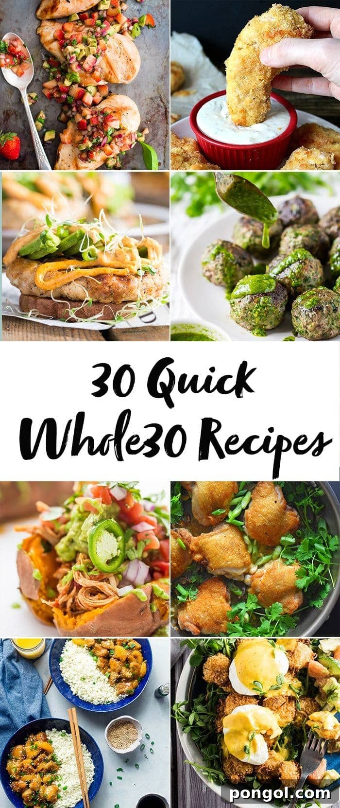 Flavorful and quick Whole30 recipes for busy weeknights, featuring a vibrant dish with fresh ingredients.