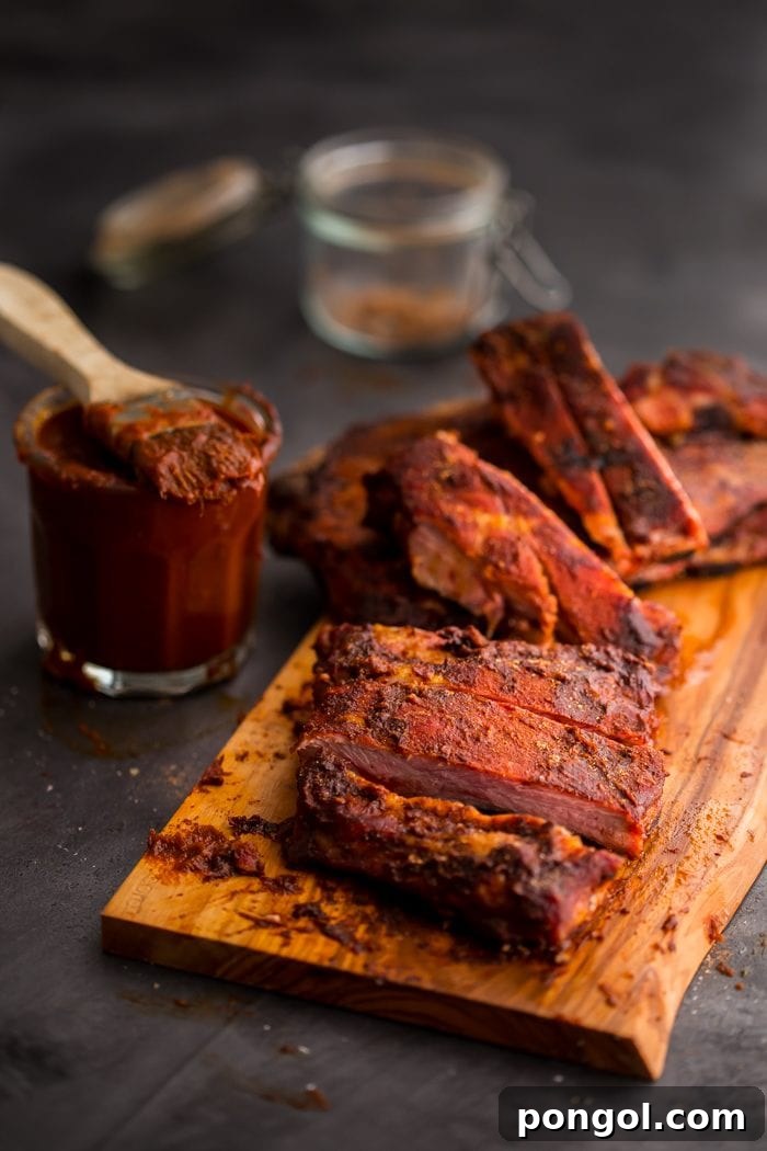 Memphis Griller's Whole30 Paleo Ribs 8 These Whole30 ribs are easy and cooked on the grill, making them a great Whole30 dinner! Smoky, spicy, and full of flavor, they're delicious with my Whole30 BBQ sauce. Definitely the perfect Whole30 ribs or Whole30 dinner now that football season is upon us!
