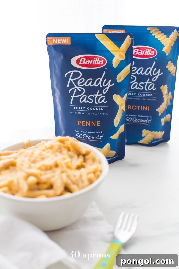 5-Minute Ninja Veggie Mac and Cheese 5 Kid-friendly hidden vegetable mac and cheese