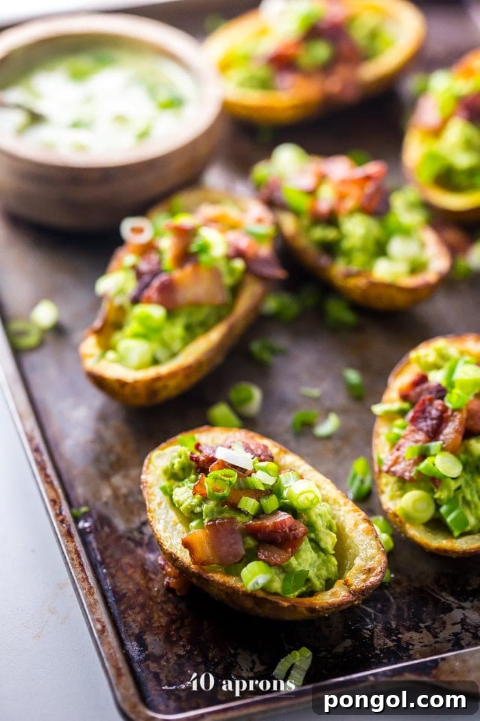 Ultimate Paleo and Whole30 Potato Skins for Tailgating