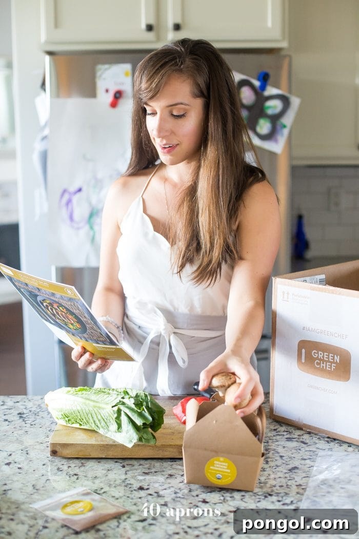 Final plated Green Chef keto meal, ready to be enjoyed
