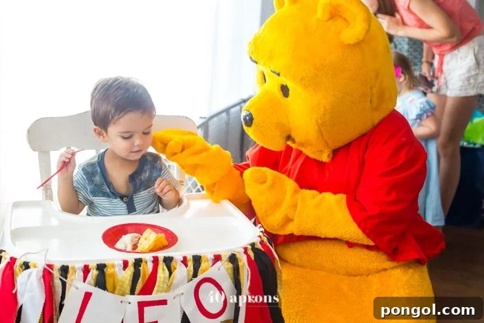 This DIY Winnie the Pooh birthday party is too cute! With tons of Winnie the Pooh birthday party ideas, this is your Winnie the Pooh birthday party guide. Happy birthday, little one! It'd make a great Winnie the Pooh baby shower, too.