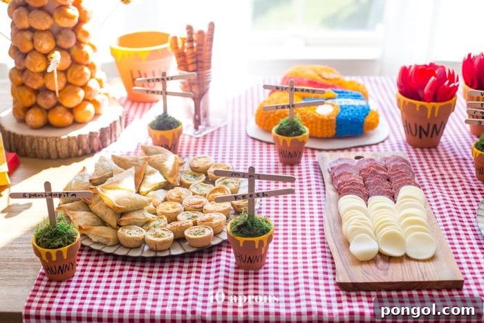 This DIY Winnie the Pooh birthday party is too cute! With tons of Winnie the Pooh birthday party ideas, this is your Winnie the Pooh birthday party guide. Happy birthday, little one! It'd make a great Winnie the Pooh baby shower, too.