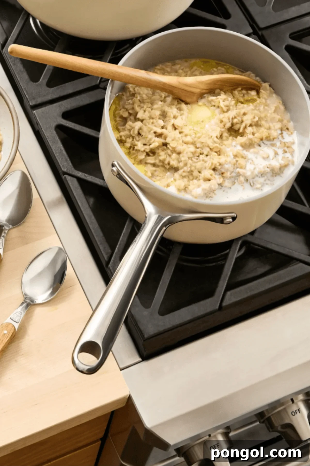Unveiling 2026s Best Kitchen Innovations and Home Upgrades You Need to See 12 Quince ivory ceramic nonstick 3 quart pot on stovetop cooking creamy risotto