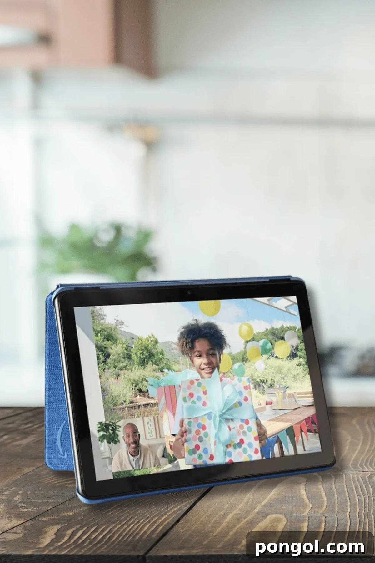 Unveiling 2026s Best Kitchen Innovations and Home Upgrades You Need to See 28 Amazon Fire HD 10 tablet in blue case showing video call with child at birthday party