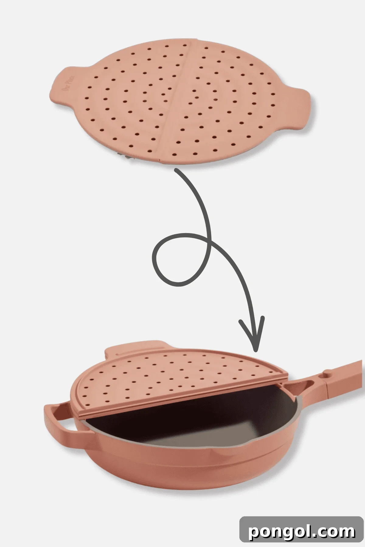 Unveiling 2026s Best Kitchen Innovations and Home Upgrades You Need to See 10 Our Place Fearless Fry coral splatter guard covering ceramic nonstick pan