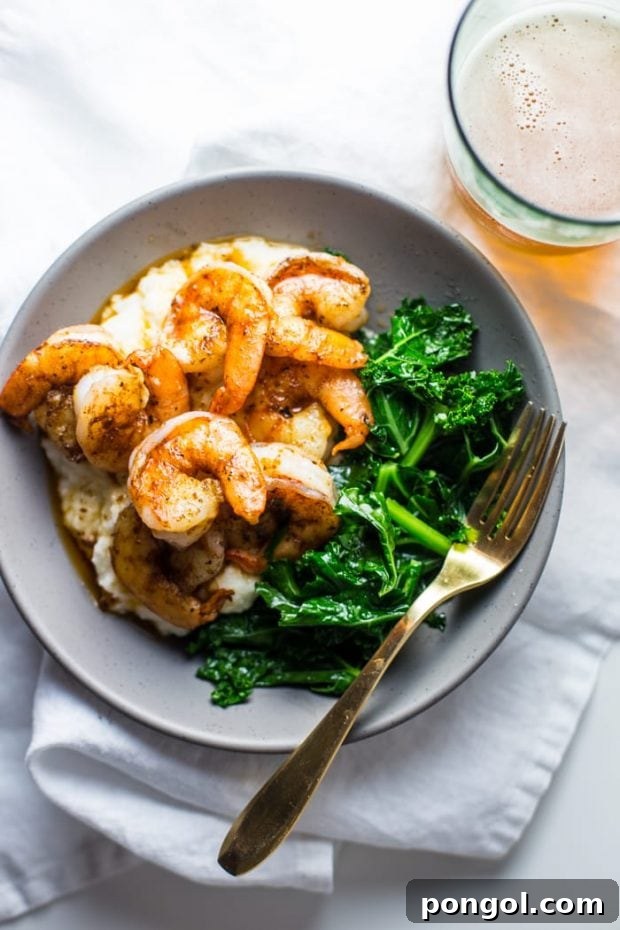 Paleo Shrimp and Grits