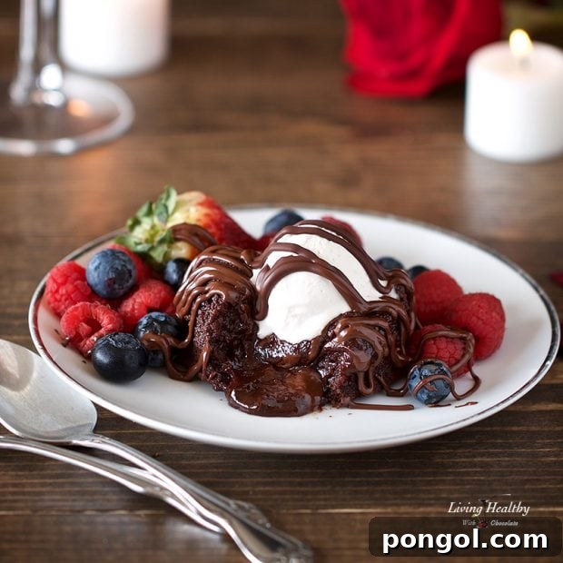 Molten Lava Brownies